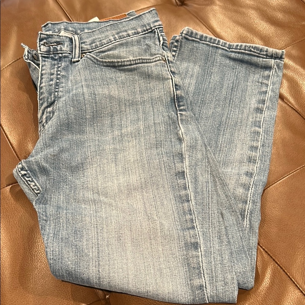 Levi's Light Blue 514 Straight Jeans